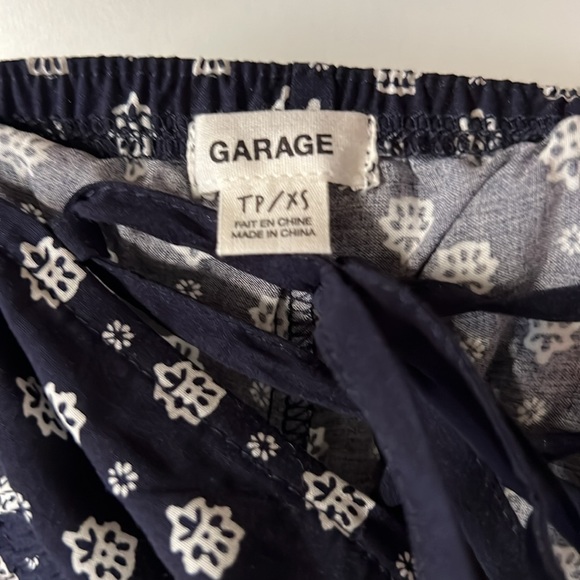 Garage, XS, dark blue and white romper. - Picture 3 of 6